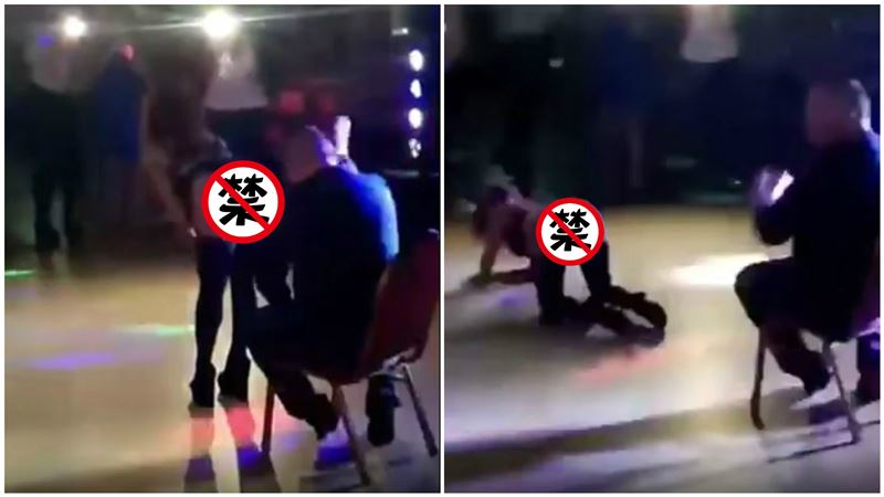 脫衣舞孃狂搖翹臀！遭鐵砂掌一拍慘了
