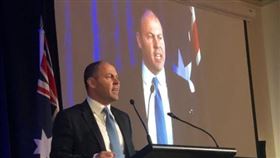 澳洲財政部長佛萊登柏格（Josh Frydenberg）翻攝自Josh Frydenberg推特