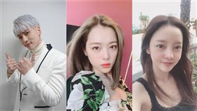 金鐘炫,雪莉,具荷拉（圖／翻攝自IG）