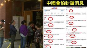 香港人民投票,中國封鎖選舉結果,
組合圖