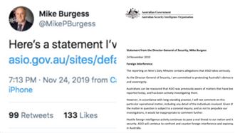 中共剉咧等！澳洲情報局露間諜案進度