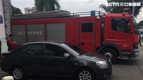 台北市泰北高中驚傳學生墜樓（翻攝畫面）