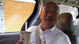 ▲韓國瑜喝珍奶（圖／翻攝韓國瑜IG）