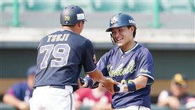 日職紅隊吉田大成。（圖／中職提供）