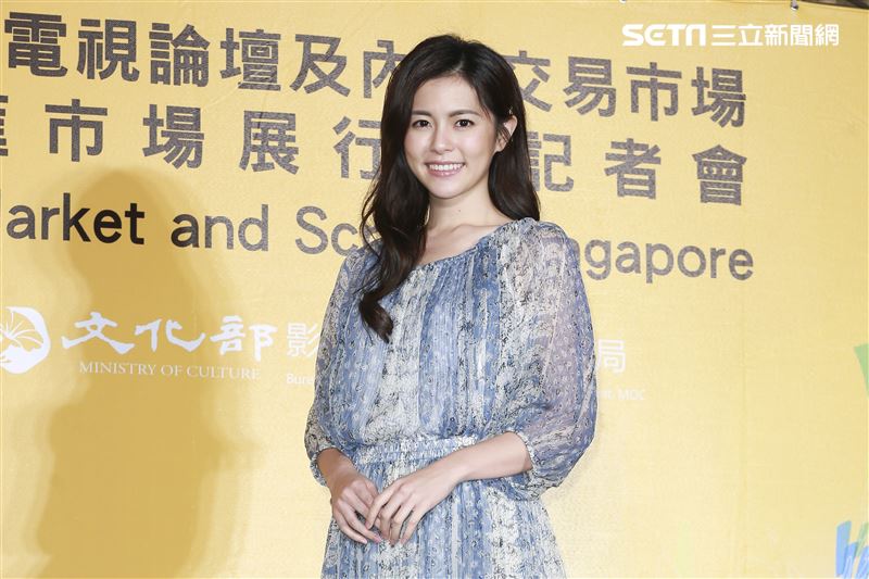 2019新加坡電視影匯市場展行前記者會《覆活》演員任容萱。（圖／記者林士傑攝影）