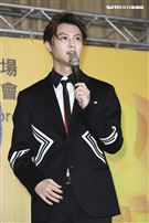 2019新加坡電視影匯市場展行前記者會《覆活》演員邱勝翊。（圖／記者林士傑攝影）