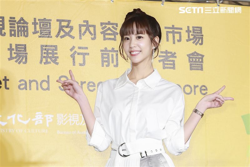 2019新加坡電視影匯市場展行前記者會《守著陽光守著你》演員何紫姸。（圖／記者林士傑攝影）