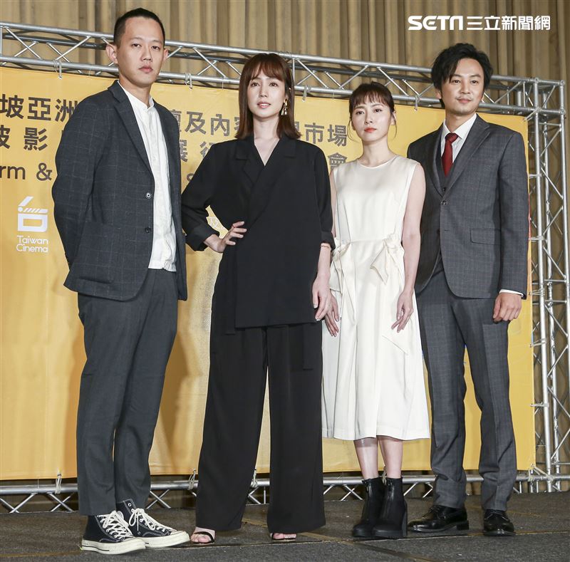 2019新加坡電視影匯市場展行前記者會《76号恐怖書店》：導演莊絢維演員小薫、饒星星、張書偉。（圖／記者林士傑攝影）