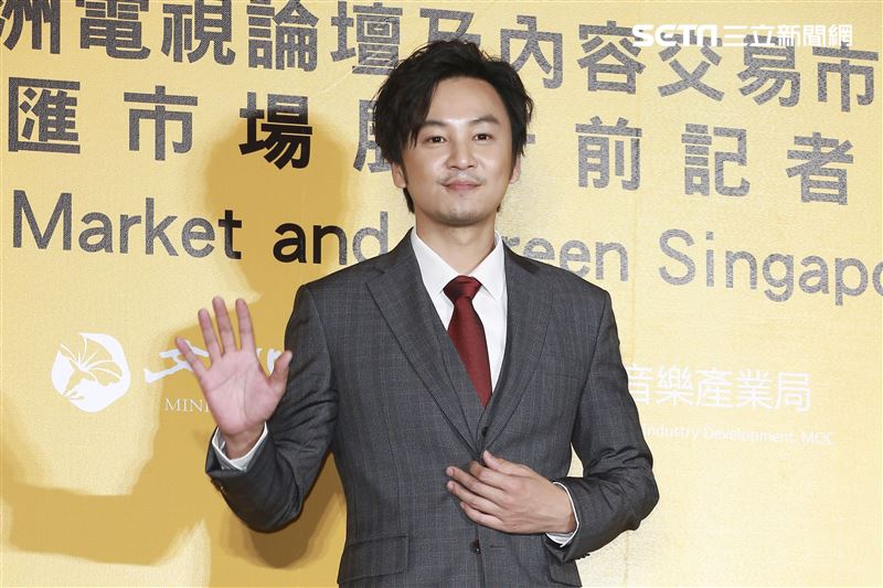 2019新加坡電視影匯市場展行前記者會《76号恐怖書店》演員張書偉。（圖／記者林士傑攝影）