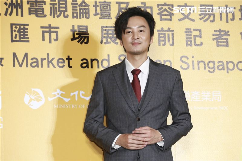 2019新加坡電視影匯市場展行前記者會《76号恐怖書店》演員張書偉。（圖／記者林士傑攝影）