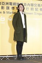 2019新加坡電視影匯市場展行前記者會《違反校規的跳投》導演李若辳。（圖／記者林士傑攝影）