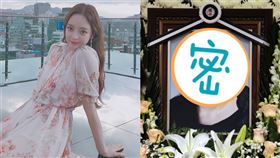 具荷拉 遺照 靈堂 圖/stardailynews IG