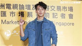 2019新加坡電視影匯市場展行前記者會《違反校規的跳投》演員吳念軒。（圖／記者林士傑攝影）