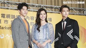 2019新加坡電視影匯市場展行前記者會《覆活》演員邱勝翊、任容萱、吳岳擎。（圖／記者林士傑攝影）
