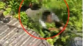 新北,施工,吊掛繩,遮雨棚,搖晃