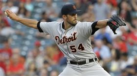 ▲老虎投手韋黑根（Drew VerHagen）加盟火腿。（圖／美聯社／達志影像）