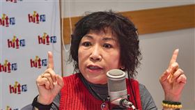 國民黨不分區葉毓蘭回應香港議題國民黨不分區立委參選人葉毓蘭（圖）26日接受廣播節目專訪時表示，希望香港警察回歸專業中立。中央社記者林俊耀攝  108年11月26日