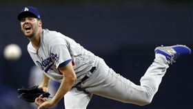 ▲左投Rich Hill在39歲動手肘手術。（資料照／美聯社／達志影像）