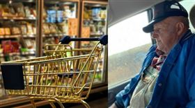 憶力差爺吵著去超市！孫女一看　推車放滿「奶奶愛的」爆哭（組圖／翻攝自Alesha Nemechek臉書、pixabay）