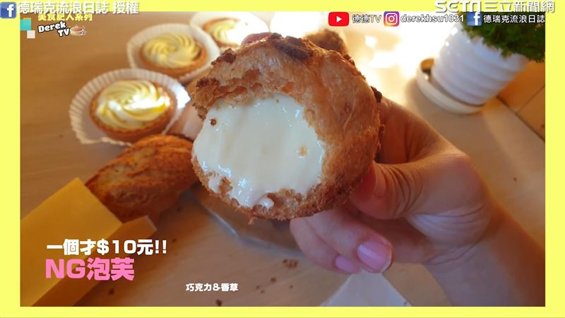 十元爆漿泡芙！直擊彰化超便宜甜點店