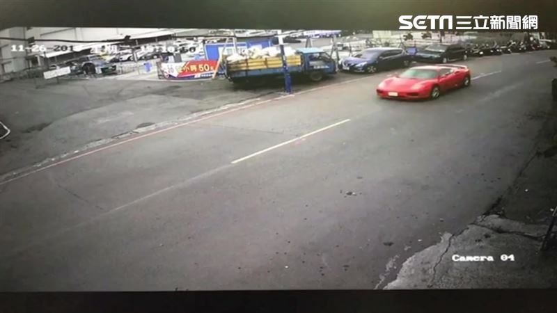 法拉利逆向衝釀1死！試車飆速影像曝