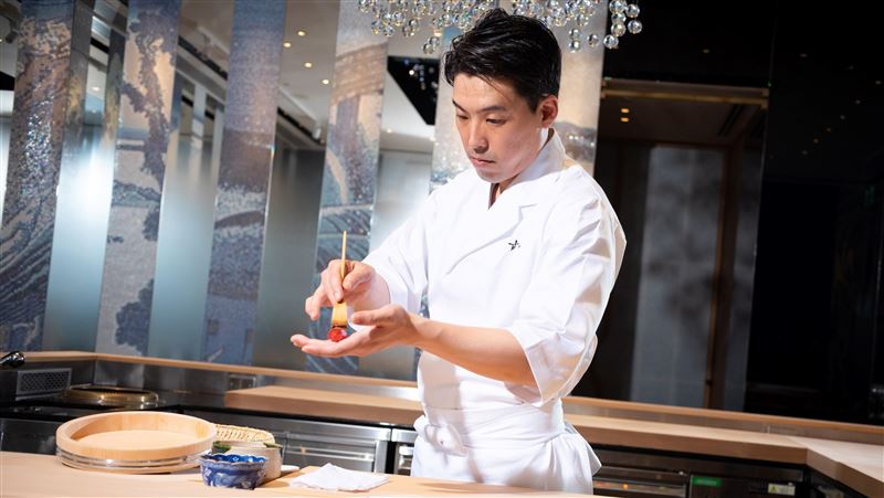 日本東京米其林二星壽司名店移師台北