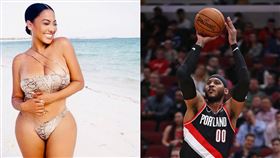 NBA／巨乳妻到場　爆發甜瓜大感謝
NBA,波特蘭拓荒者,Carmelo Anthony,Lala Anthony
翻攝自IG Lala Anthony