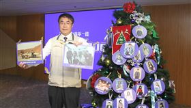 台南耶誕跨年系列活動　邀演出者參與公益台南市政府26日舉行「2020台南好young耶誕跨年系列活動」記者會，市長黃偉哲（圖）表示，此次還邀請參與演出的藝人參加公益活動，為社福團體爭取更多關注與資源。中央社記者楊思瑞攝　108年11月26日
