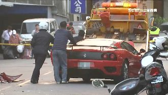 借法拉利飆車害命　肇事駕駛身分曝光