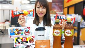 萊爾富,咖啡買一送一。（圖／業者提供）