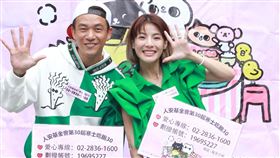 徐小可、阿BEN。（記者邱榮吉攝影）