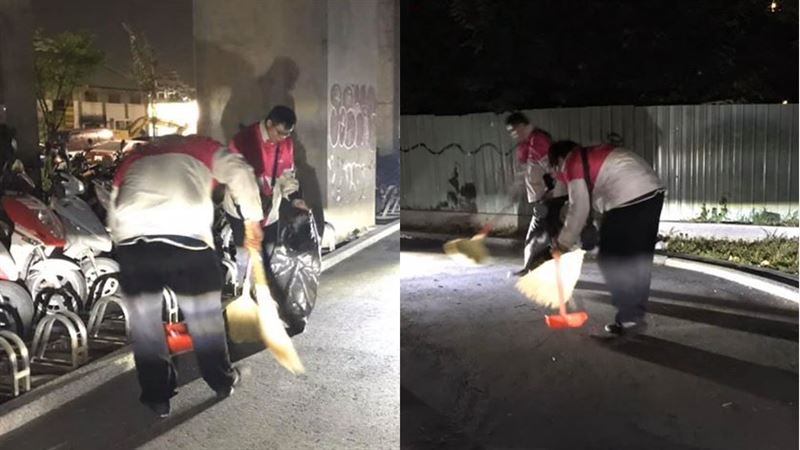等單沒事做！外送員「暖舉」被讚爆