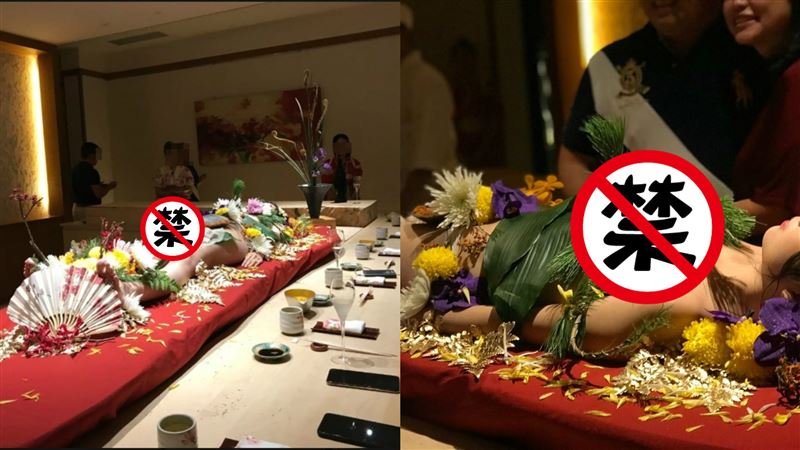 獨／網瘋傳全裸「女體盛」豪奢餐廳曝