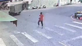 貨車,輾斃,手煞車,彰化,翻攝畫面