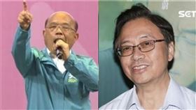 蘇貞昌、張善政（組合圖／資料照）