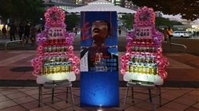 輔大廣場驚見靈堂！他揭超狂復仇計畫
圖/張佳禾提供