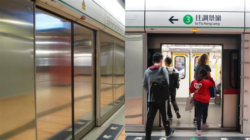 港鐵月台加裝鋼門　車廂情況全看不到