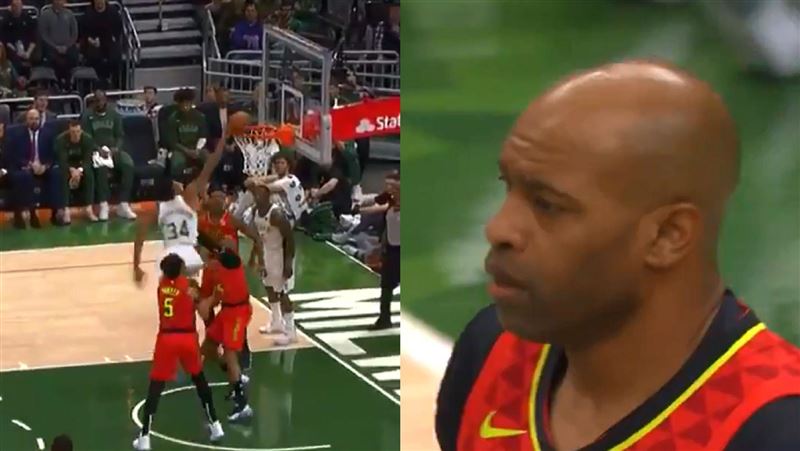 NBA／不忍！字母哥硬打42歲卡特