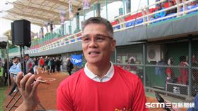 ▲味全龍擴編選秀羅華韋郭源治林智勝關懷盃原棒協。（圖／記者蕭保祥攝影）