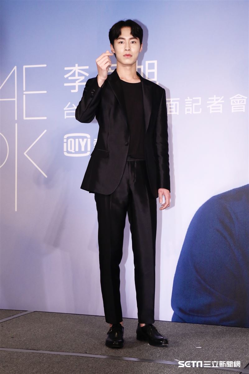 李宰旭來台參加「台灣媒體見面記者會」。（圖／記者林聖凱攝影）