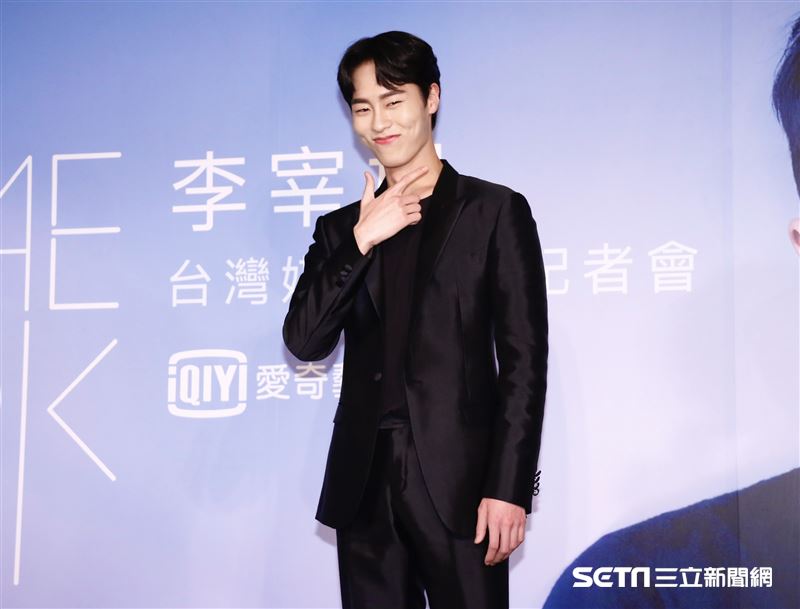 李宰旭來台參加「台灣媒體見面記者會」。（圖／記者林聖凱攝影）