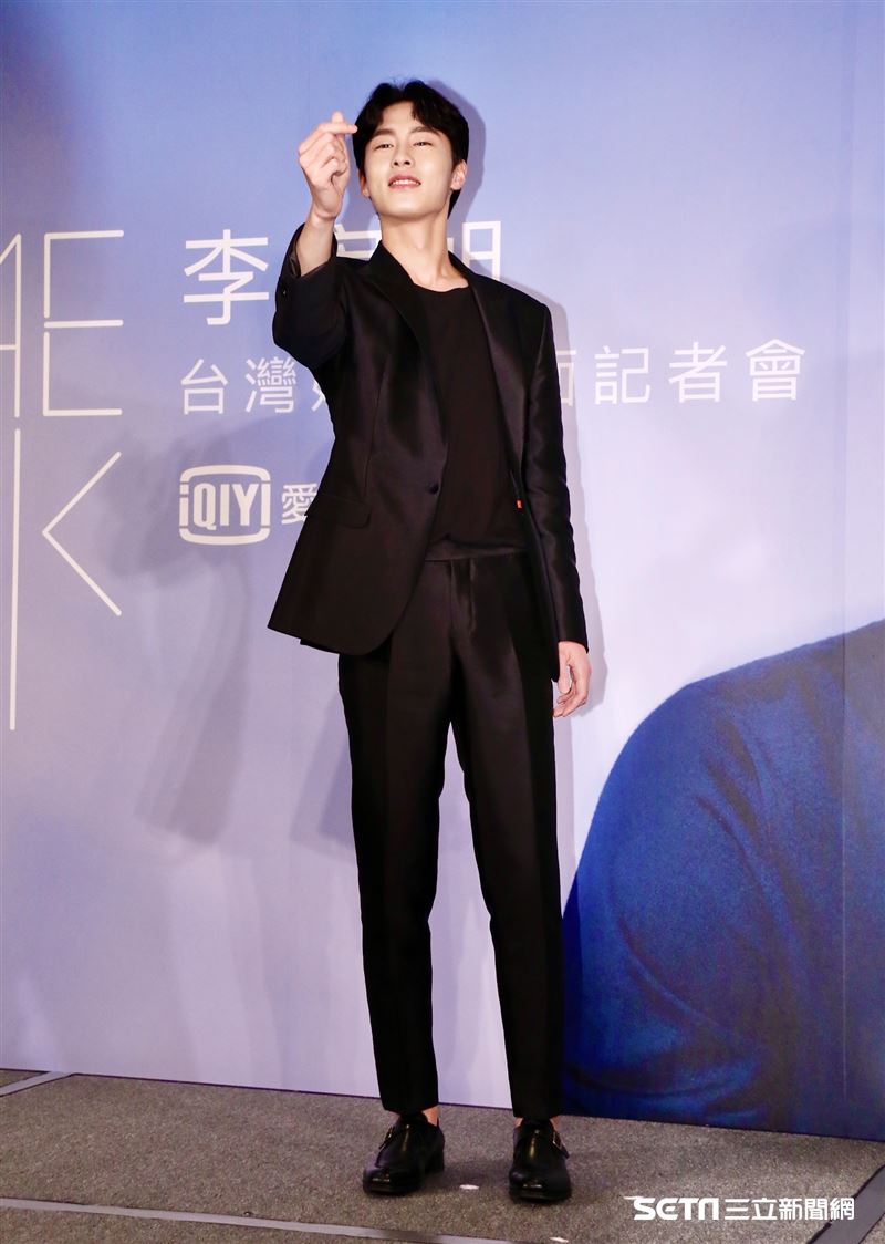 李宰旭來台參加「台灣媒體見面記者會」。（圖／記者林聖凱攝影）