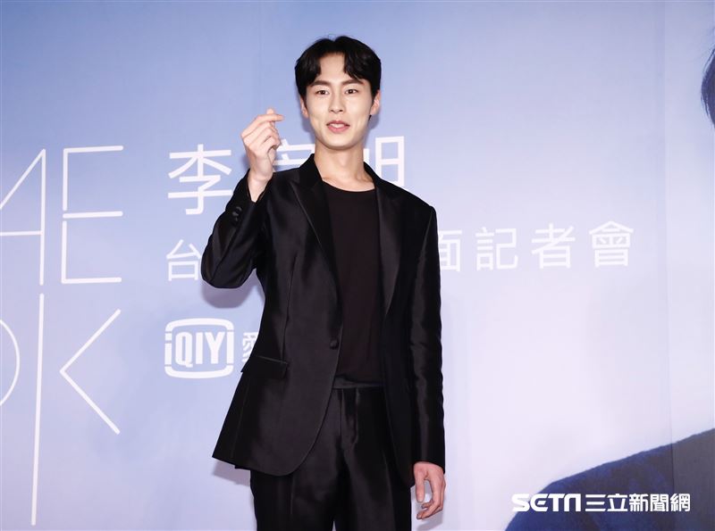 李宰旭來台參加「台灣媒體見面記者會」。（圖／記者林聖凱攝影）