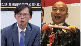 韓國瑜、黃國昌 組合圖／資料照、記者林恩如攝影