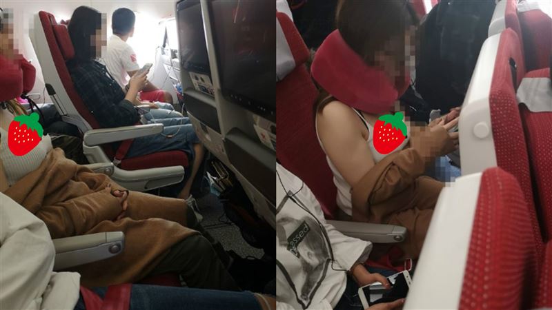 完勝空姐！女客「偷渡飛彈」　他秒暈