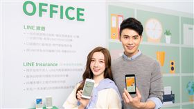 LINE估明年第2季純網銀開張LINE Bank籌備處執行長黃以孟表示，將以人工智慧創新技術和資安兩大優勢，在台全力衝刺，預計在2020年第2季展開純網銀服務。（LINE提供）中央記者江明晏傳真　108年11月28日