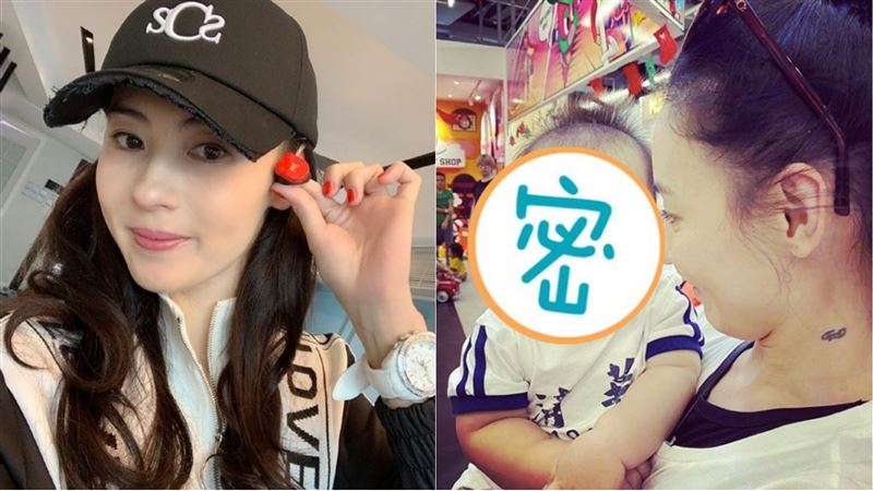 張柏芝曬幼子正面照　工作人員幫認了