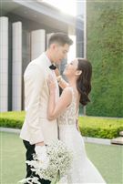 毛加恩羅雯婚紗照（傑星提供）