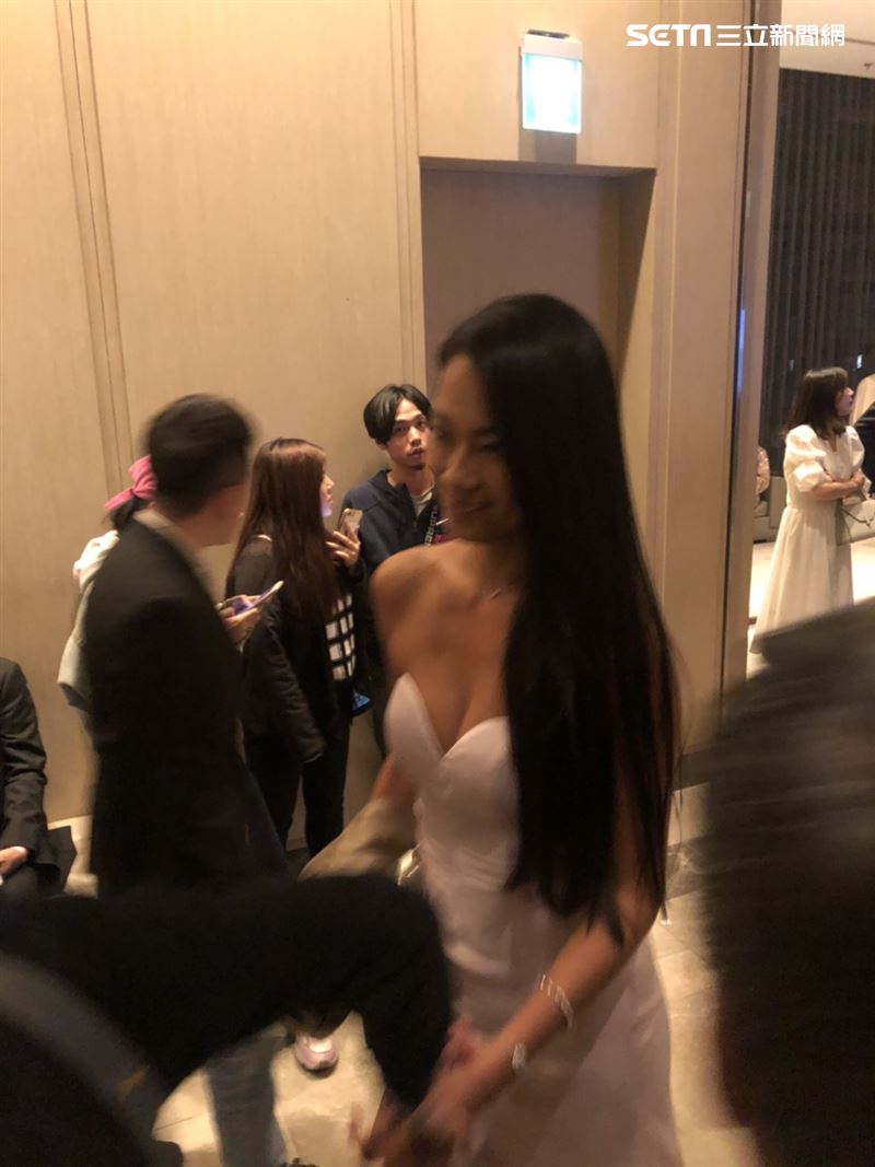 毛加恩婚禮,阿中,王麗雅（圖／記者林芷卉攝影）