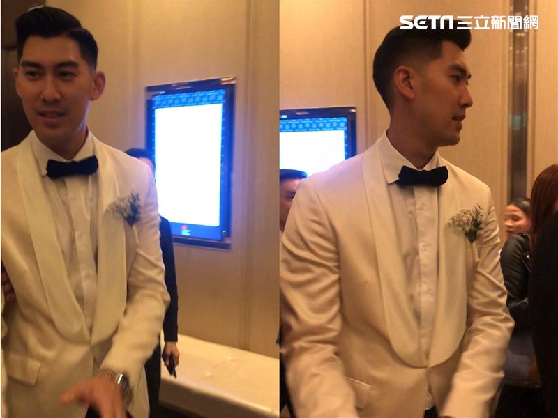 毛加恩婚禮,阿中,王麗雅（圖／記者林芷卉攝影）